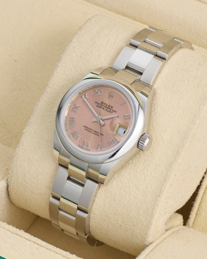 Rolex Datejust 28 Pink Stainless Steel 2024 - 279160