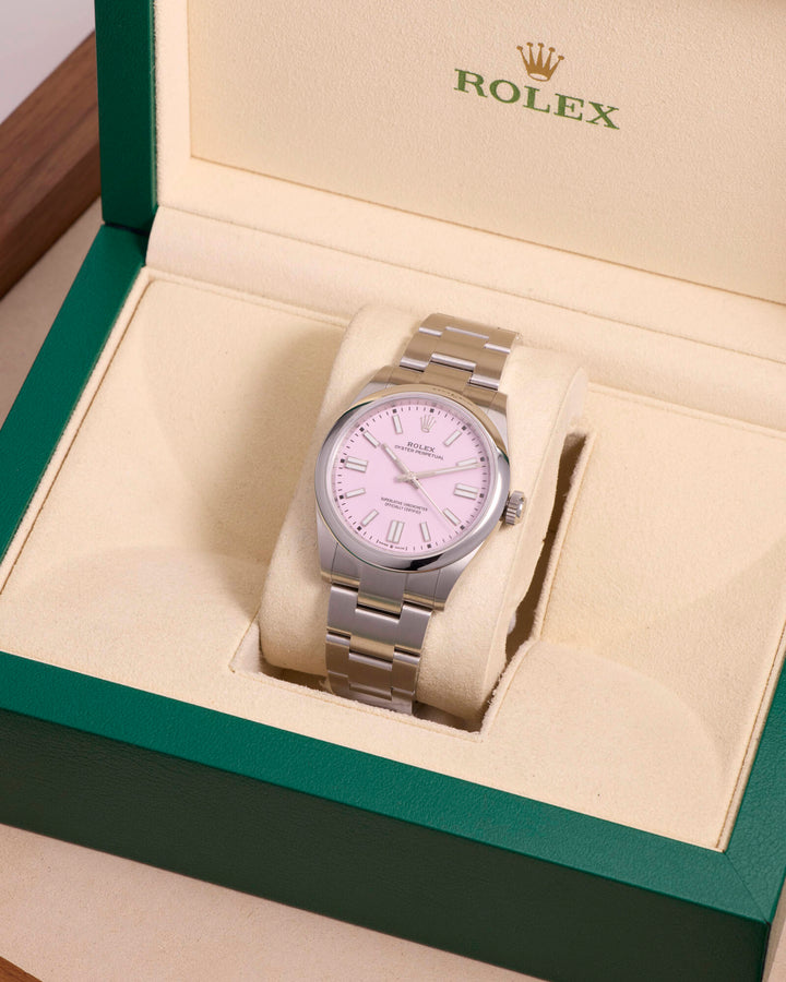 Rolex Oyster Perpetual 41 Candy Pink Stainless Steel 2025 - 134300