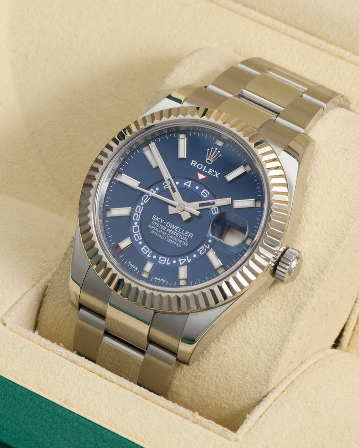 Rolex Sky-Dweller Blue Stainless Steel 2021 - 326934