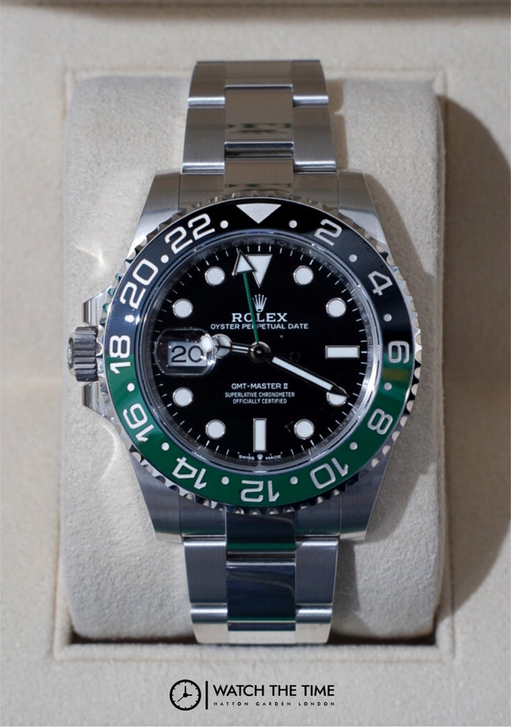 Rolex GMT II "SPRITE" Stainless Steel 40 mm - 126720VTNR