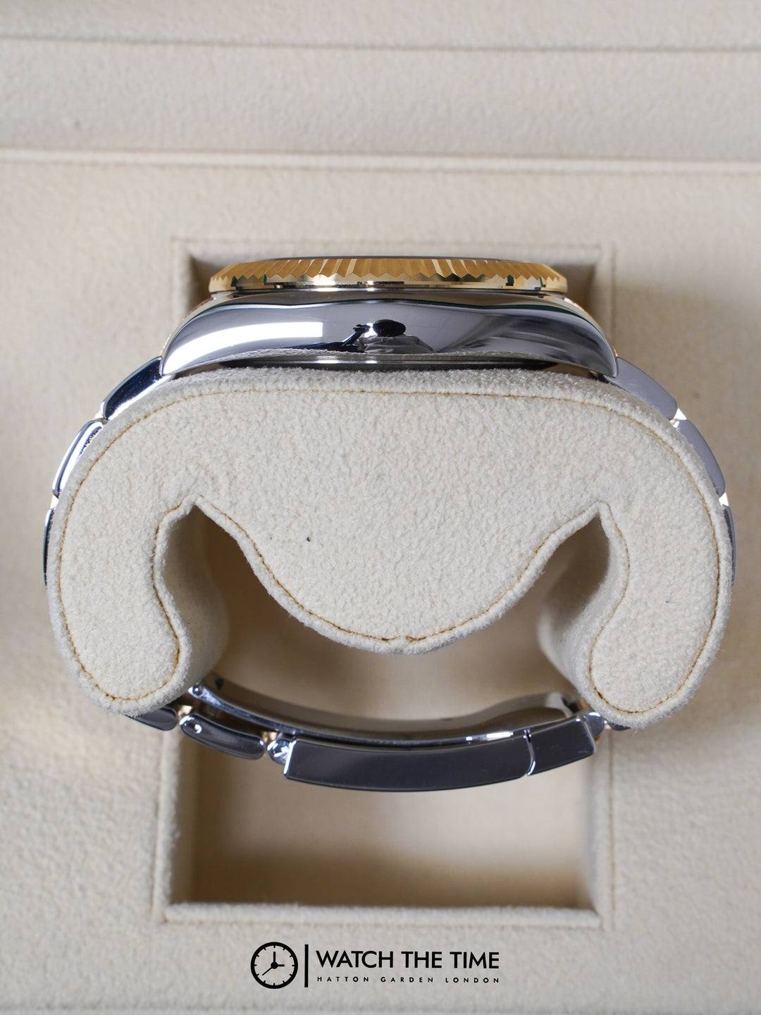 Rolex SkyDweller Ivory Stainless Steel Yellow Gold 42 mm -326933