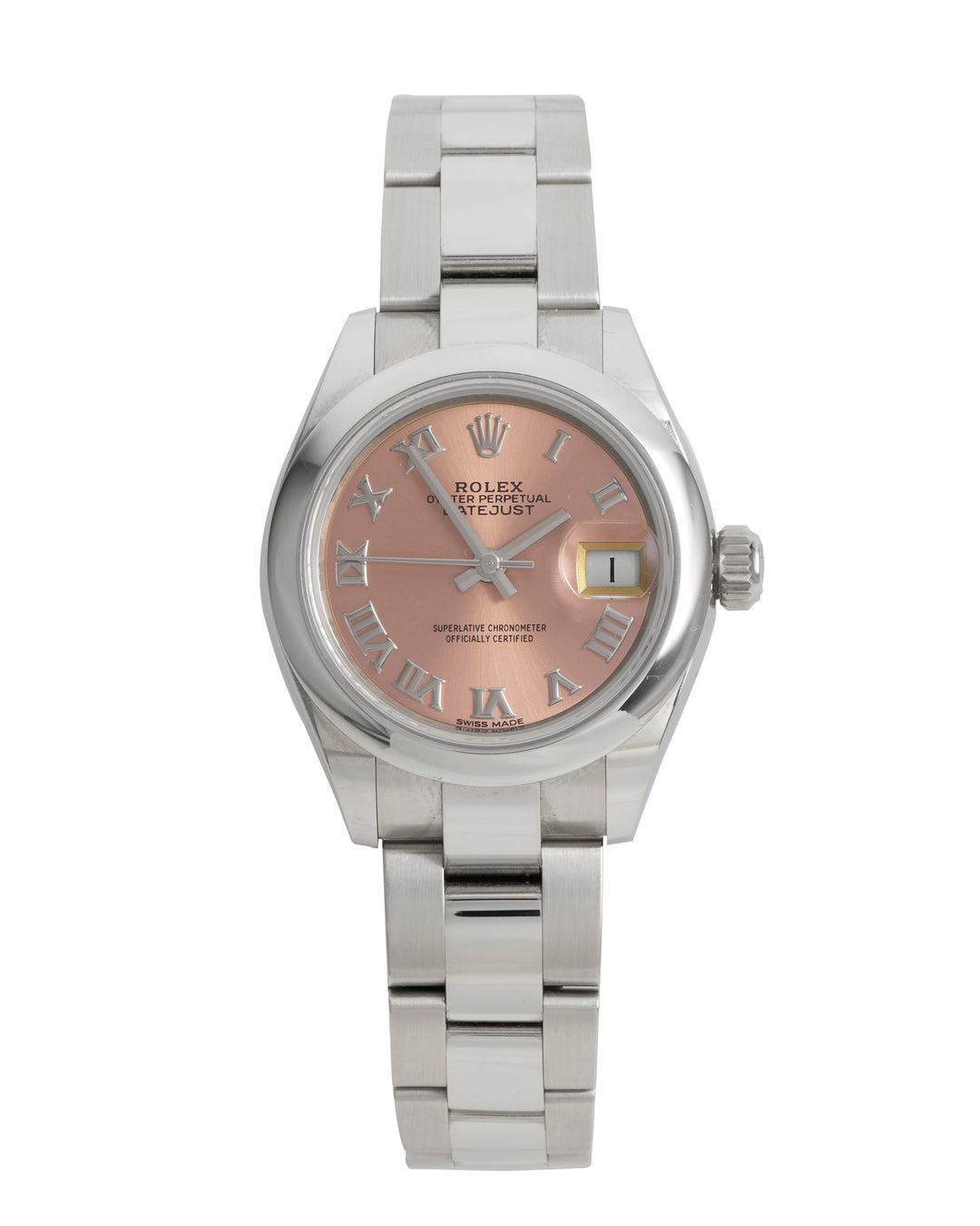 Rolex Datejust 28 Pink Stainless Steel 2024 - 279160