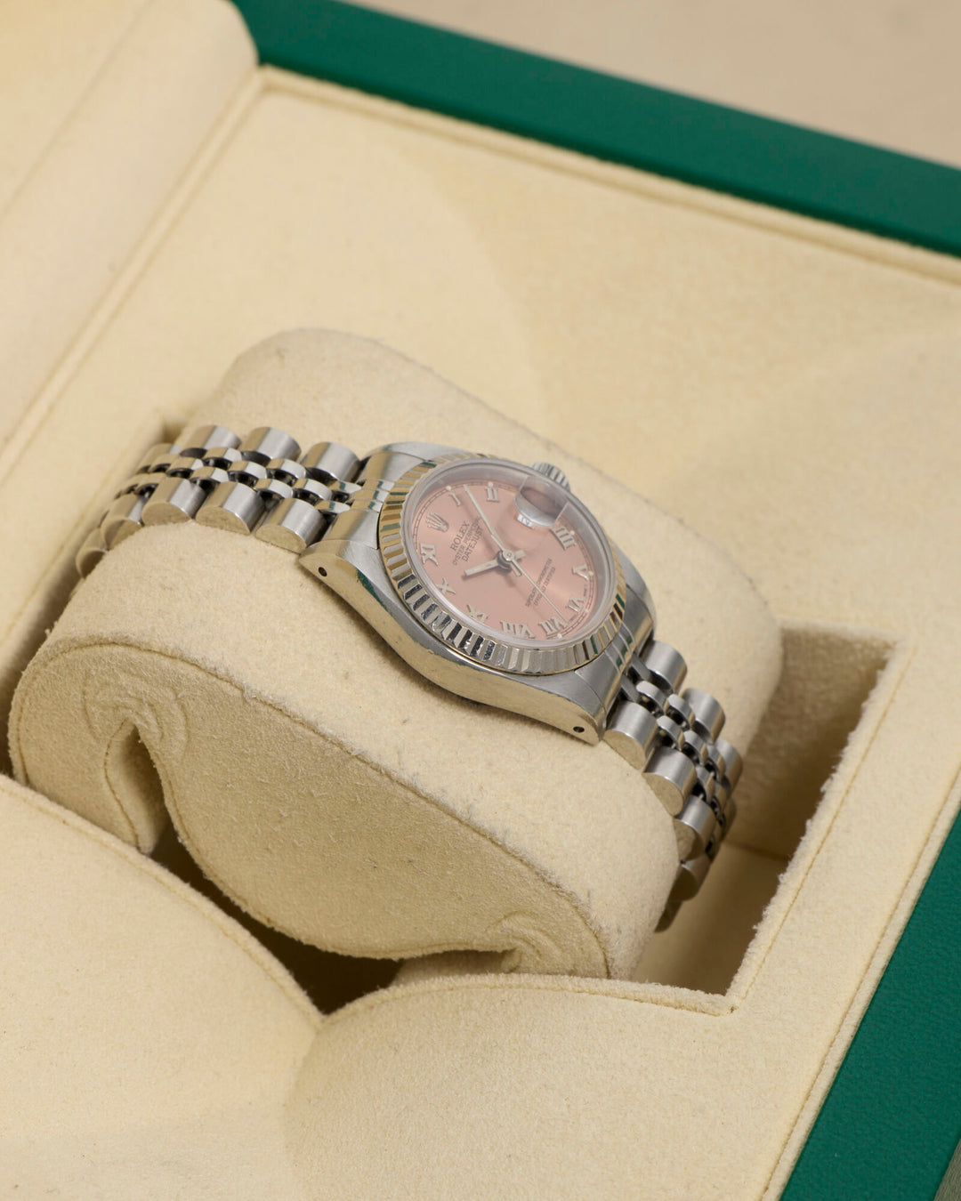 Rolex Datejust 26 Pink Stainless Steel & White Gold 1993 - 69174