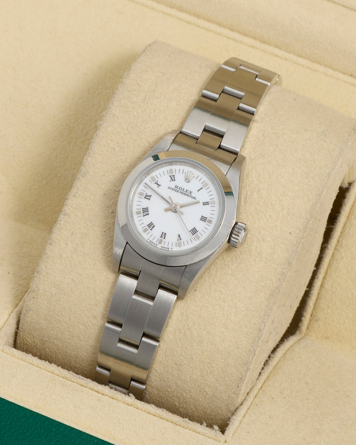 Rolex Oyster Perpetual 26 White Stainless Steel 1997 - 67180