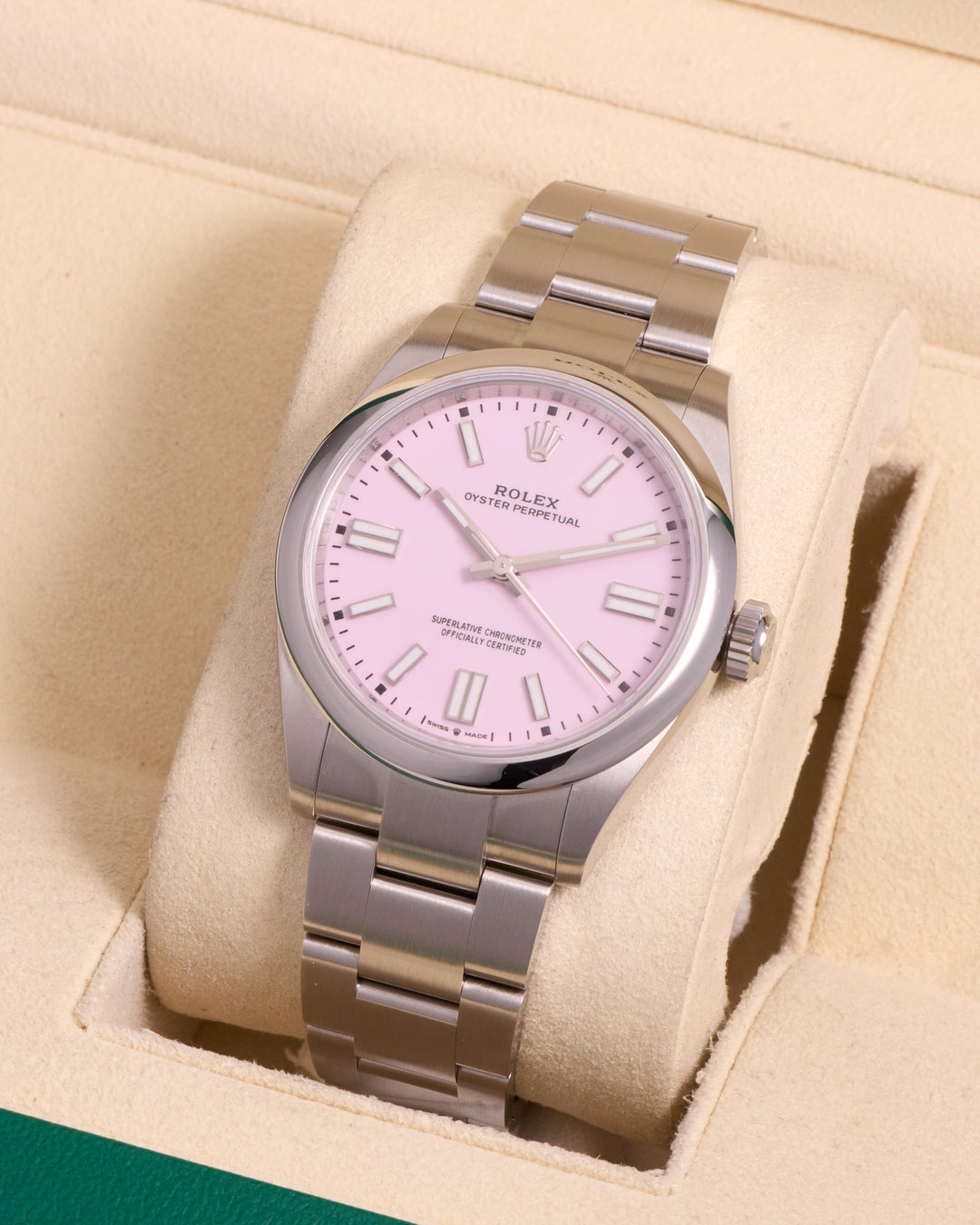 Rolex Oyster Perpetual 41 Candy Pink Stainless Steel 2025 - 134300