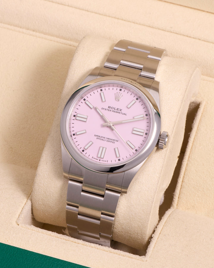 Rolex Oyster Perpetual 41 Candy Pink Stainless Steel 2025 - 134300