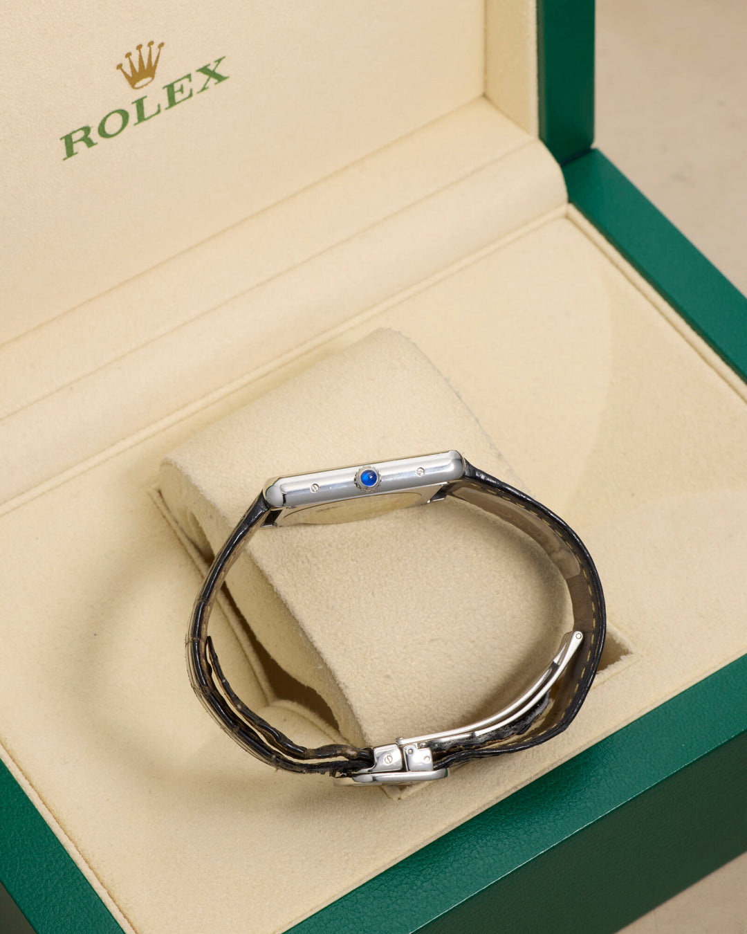 Cartier Tank Solo White Roman Dial Stainless Steel Unknown - 2715