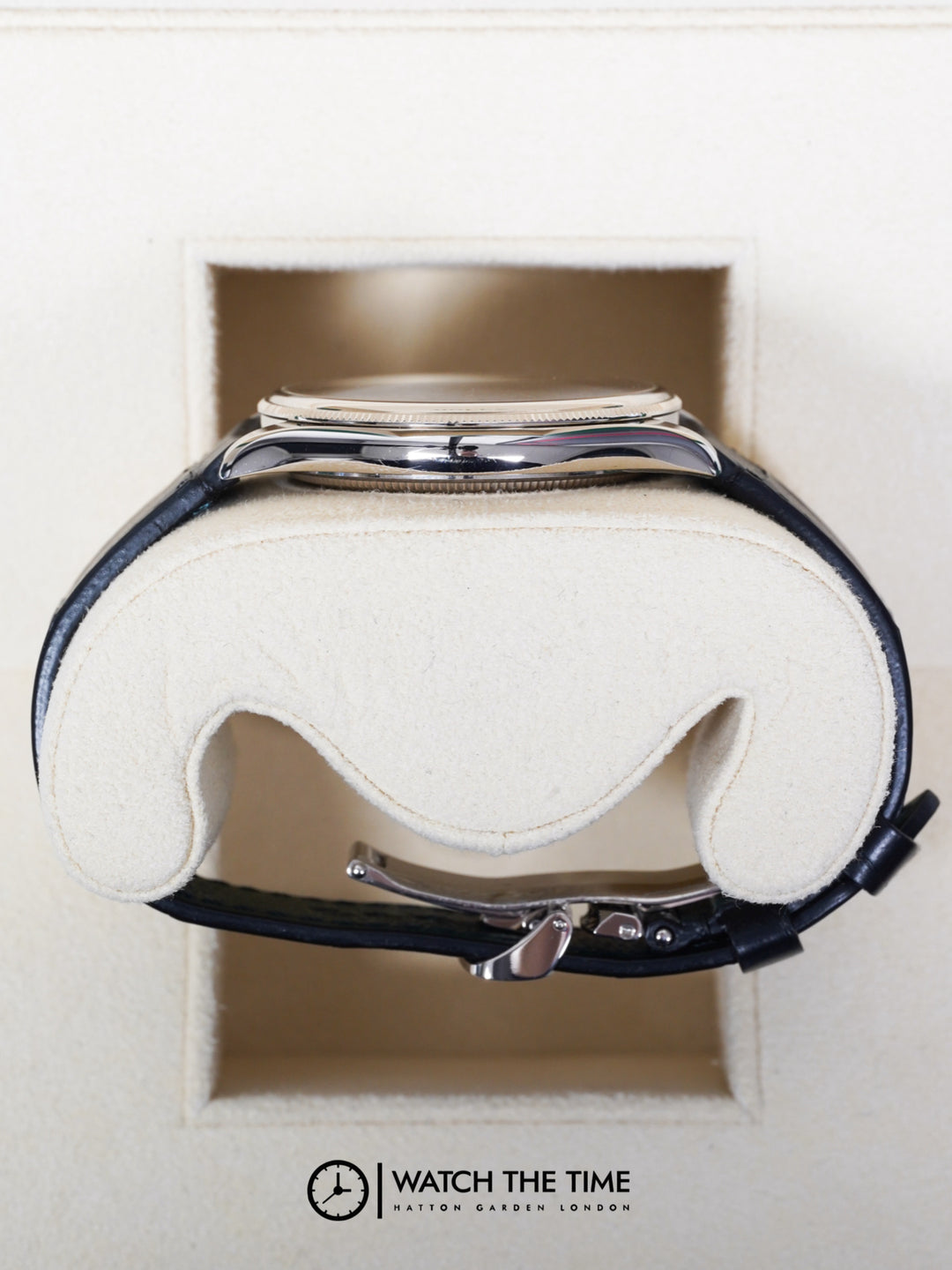 Rolex 1908 Black Dial White Gold - 52509 - 2025