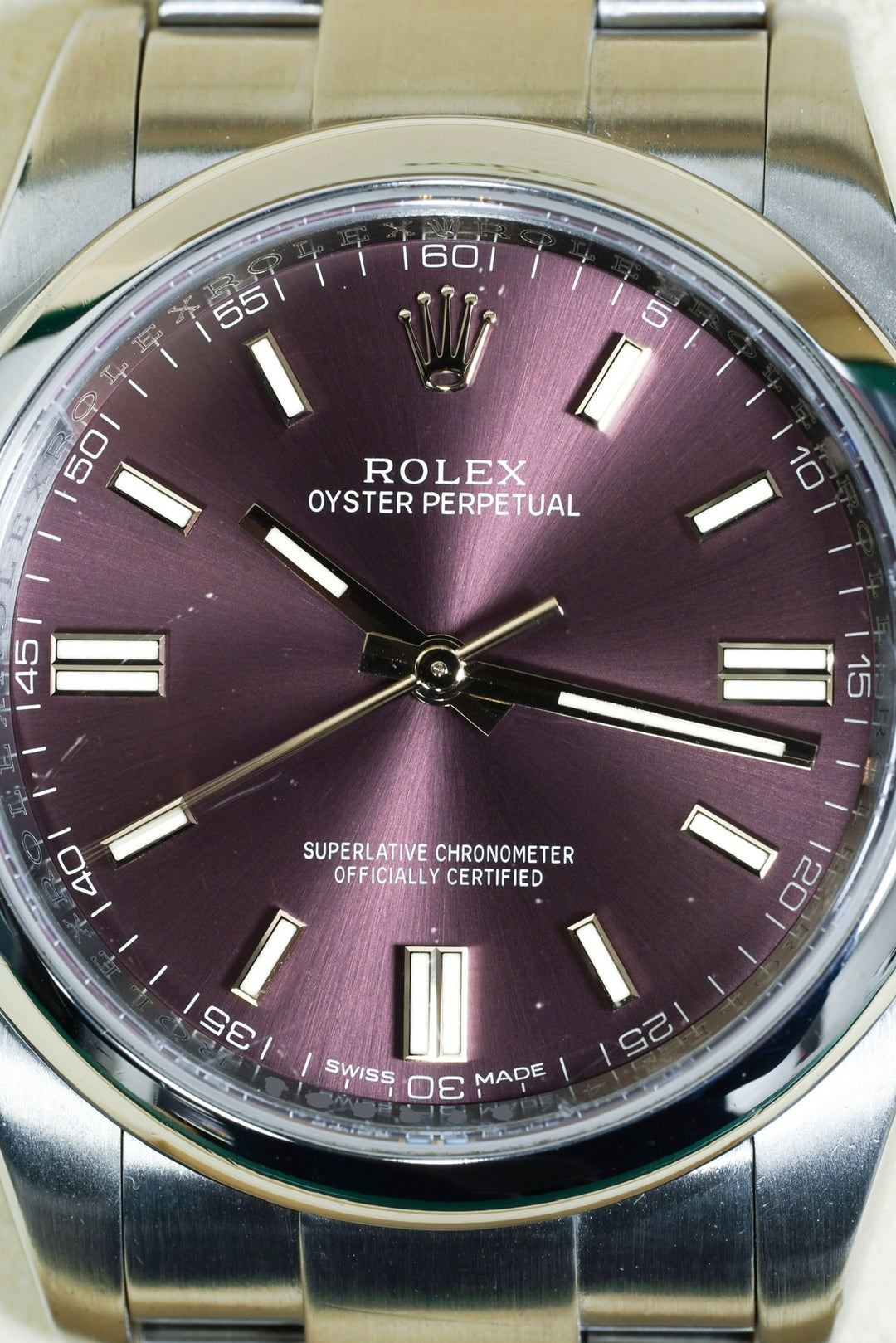 Rolex Oyster Perpetual 36 116000 Grape Stainless Steel - 2015
