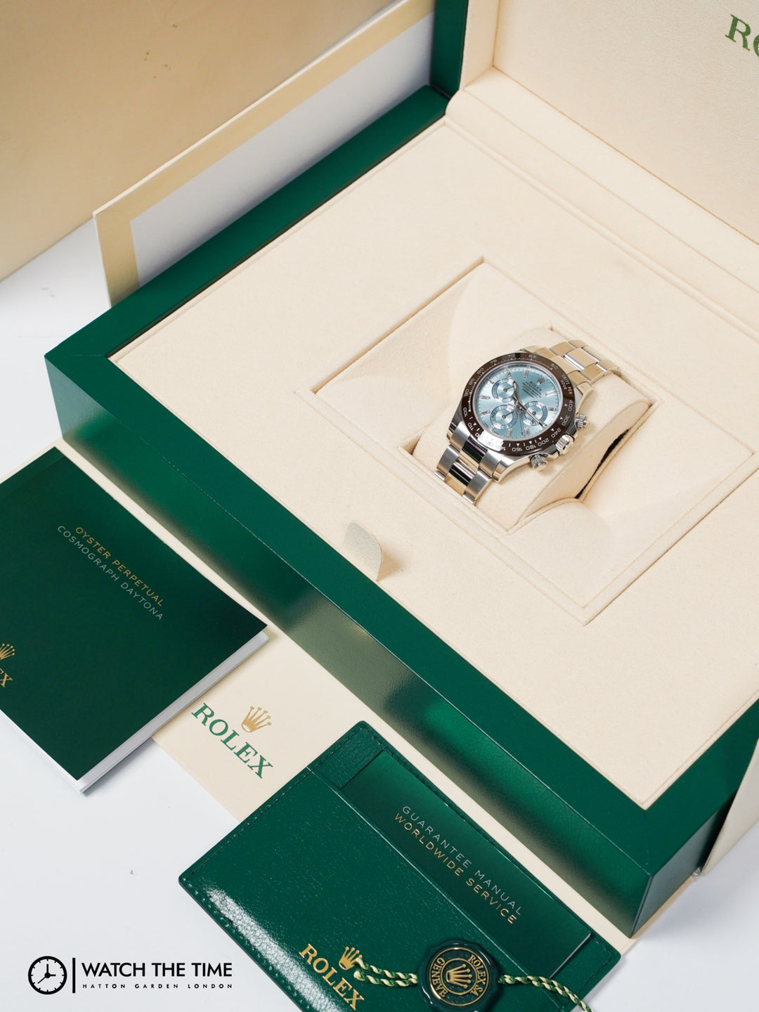 Rolex Daytona 116506 Ice Blue Baguette Platinum - 2019