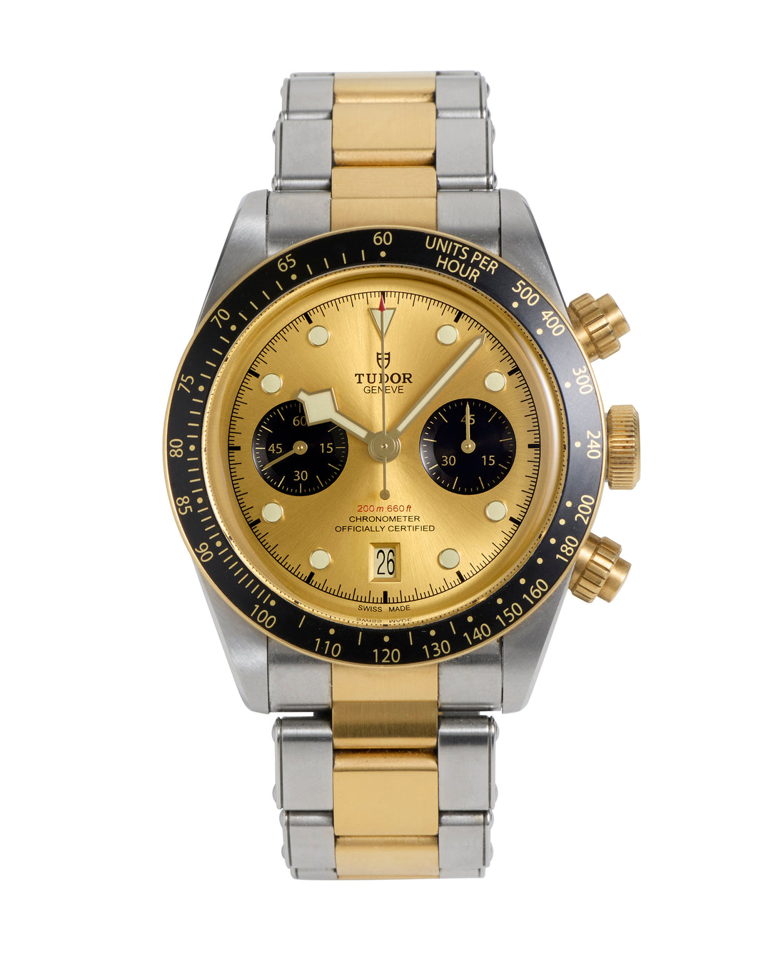 Tudor Black Bay Chrono Champagne Stainless Steel Yellow Gold 2024 - 79363N