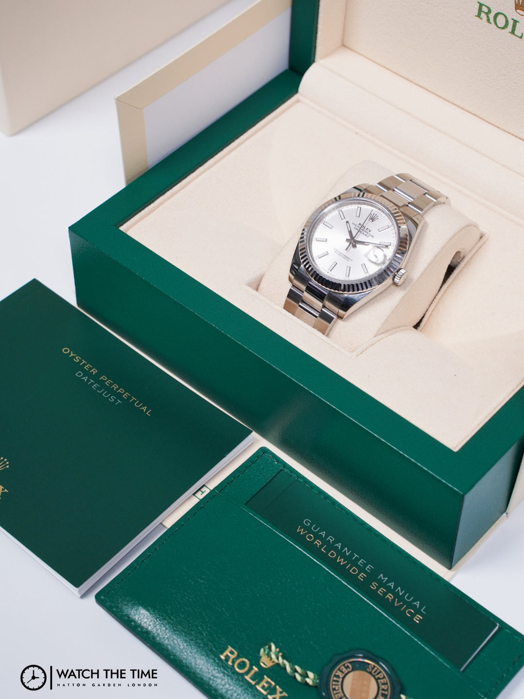 Rolex Datejust 41 126334 Silver Stainless Steel - Unknown