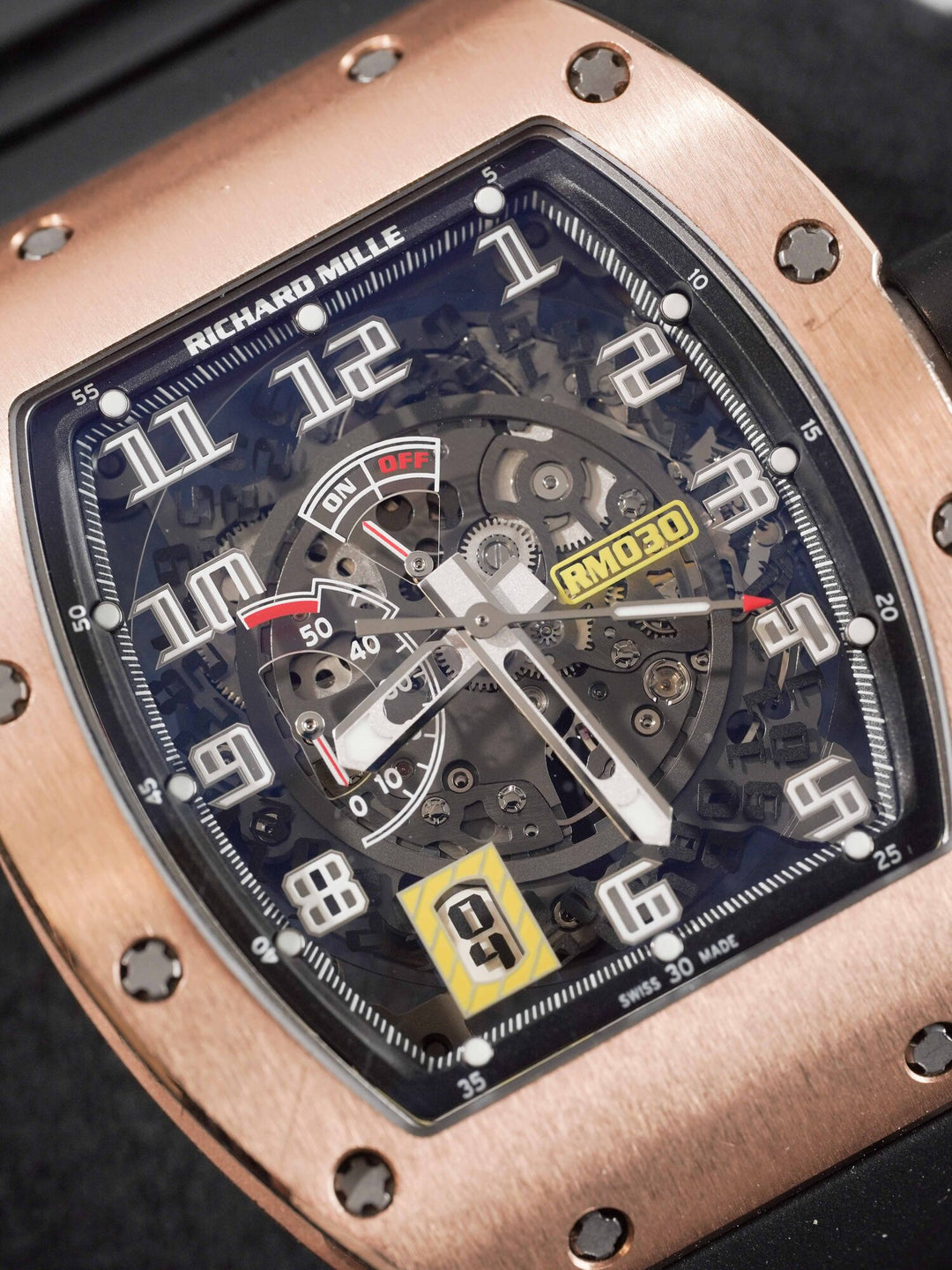 Richard Mille RM030 Skeletonized Rose Gold 2017 - RM030