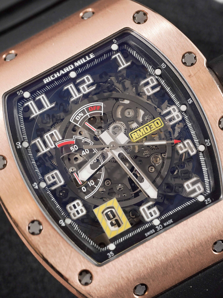 Richard Mille RM030 Skeletonized Rose Gold 2017 - RM030