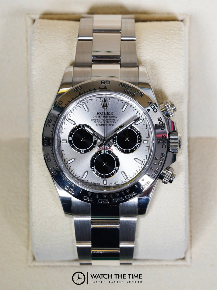 Rolex Daytona 126509 Silver Chronograph White Gold - 2023