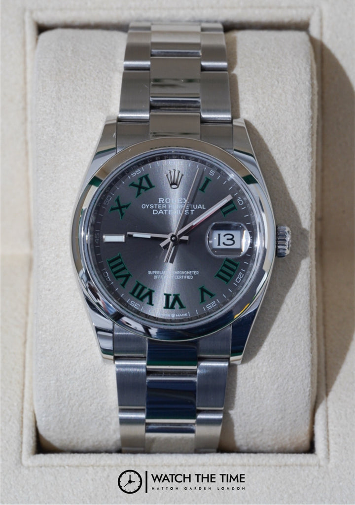 Rolex Datejust Wimbledon Stainless Steel 36 mm - 126200