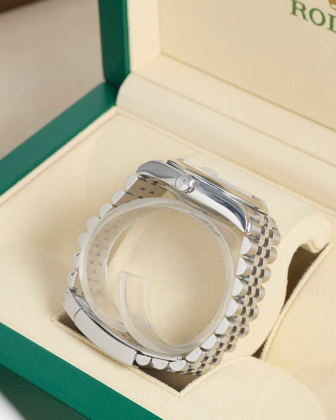 Rolex Datejust 36 Black Baton Stainless Steel 2020 - 126200