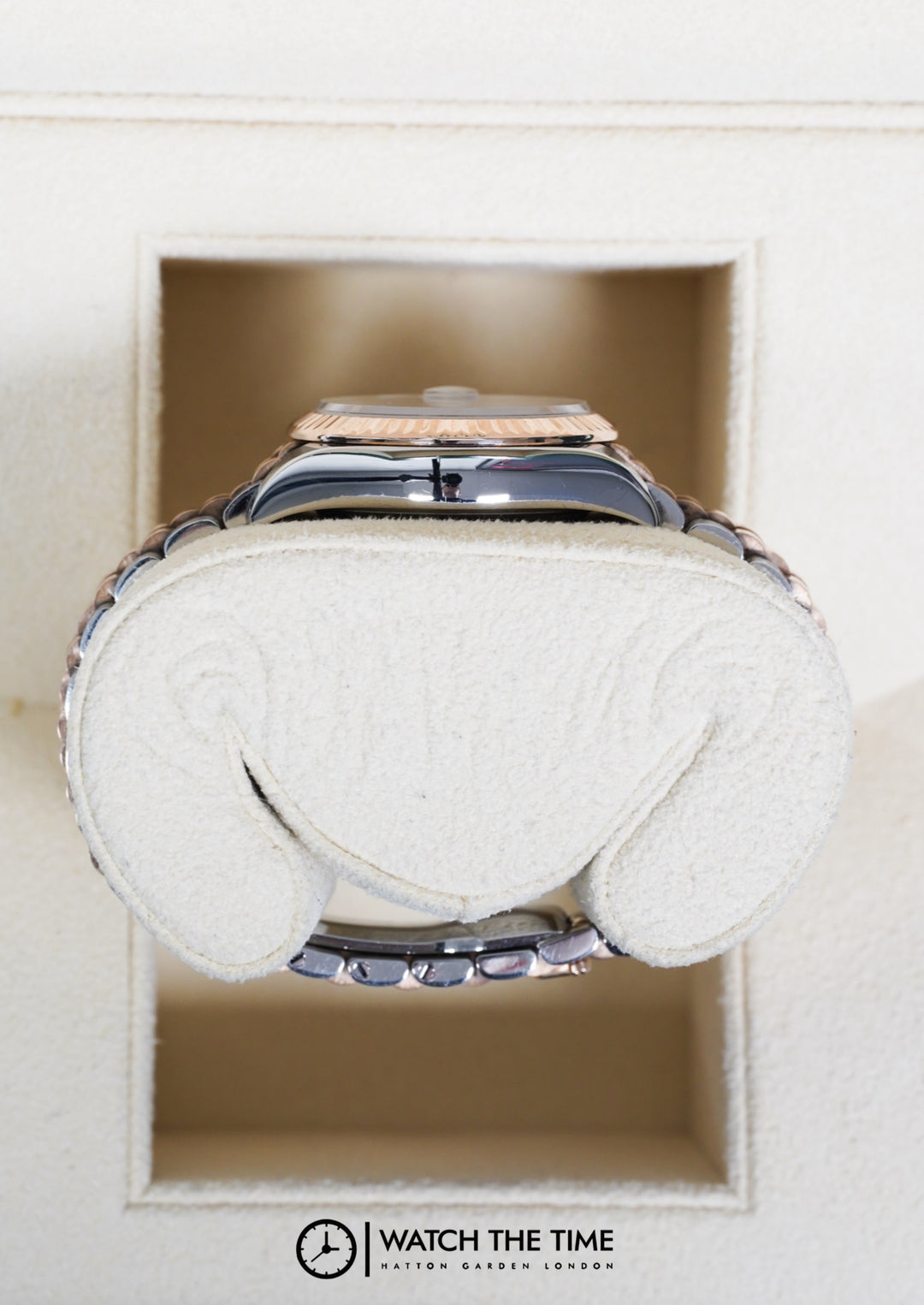 Rolex Datejust 28 279171 Chocolate Roman Dial Stainless Steel & Rose Gold - 2018