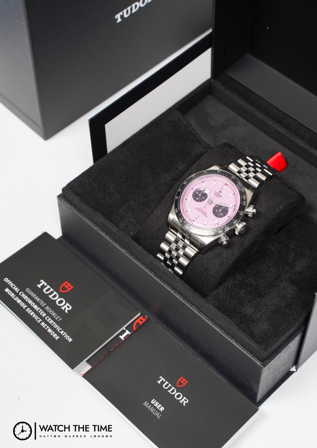 Tudor Black Bay Chrono 79360N Pink Miami Dial Stainless Steel - 2024