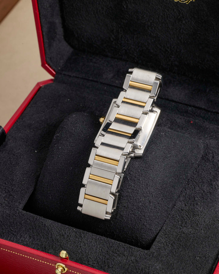 Cartier Tank Francaise White Stainless Steel Unknown - W51005Q4