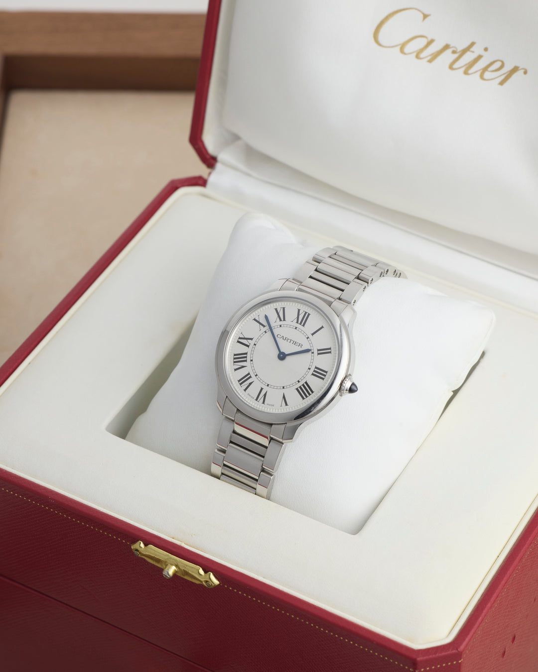 Cartier Ronde Must 36 White Stainless Steel 2023 - WSRN0034