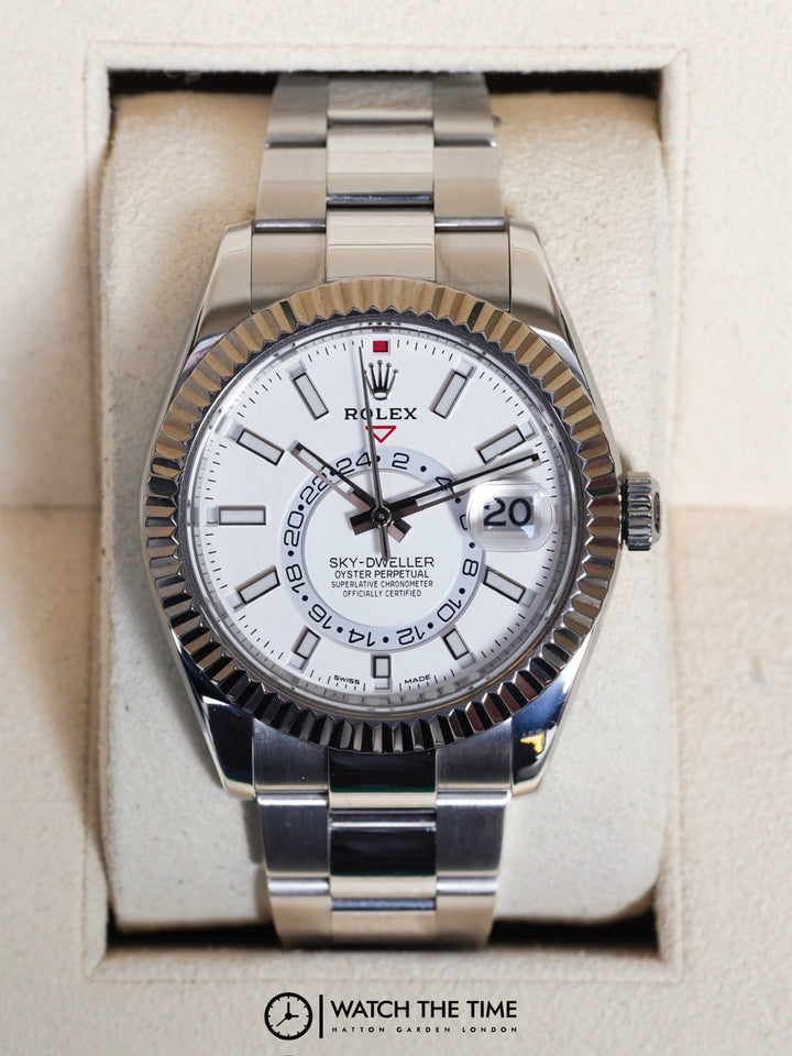 Rolex Sky-Dweller 42 326934 White Dial Stainless Steel - 2021