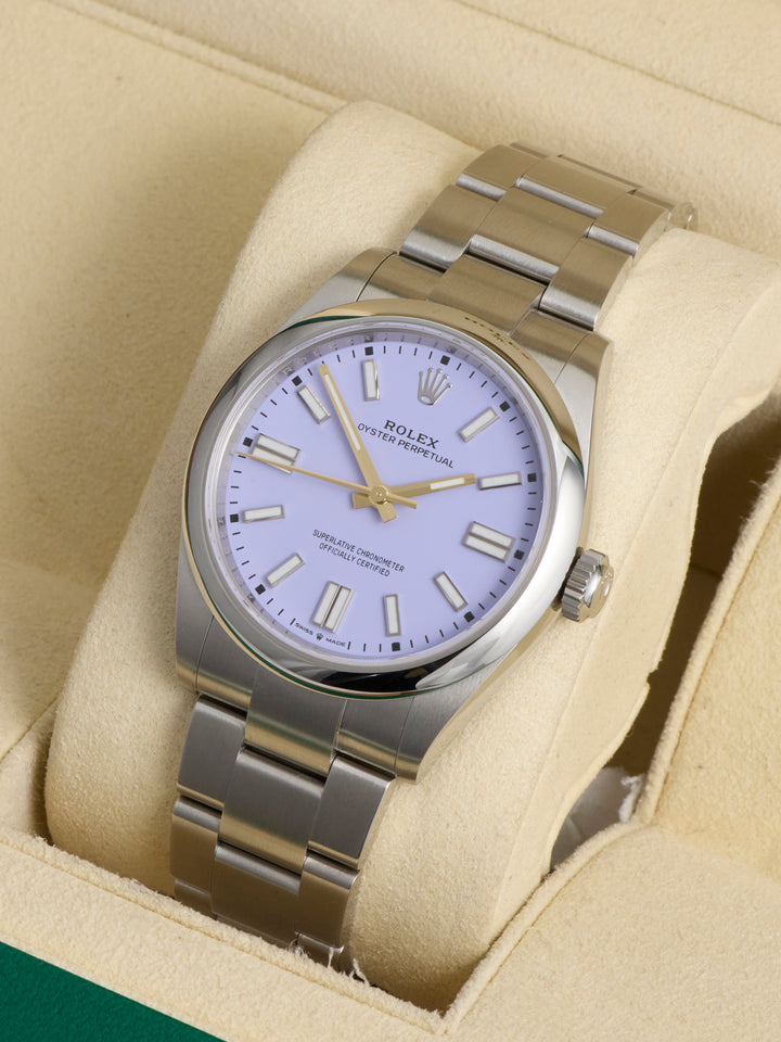 Rolex Oyster Perpetual 41 Lavender Stainless Steel 2025 - 134300