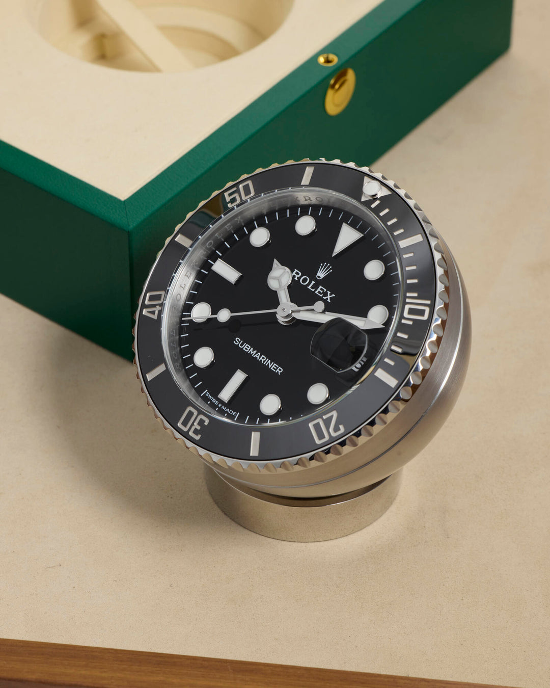 Rolex Submariner Desk Clock 80 Black Stainless Steel 2025 - 909010LN