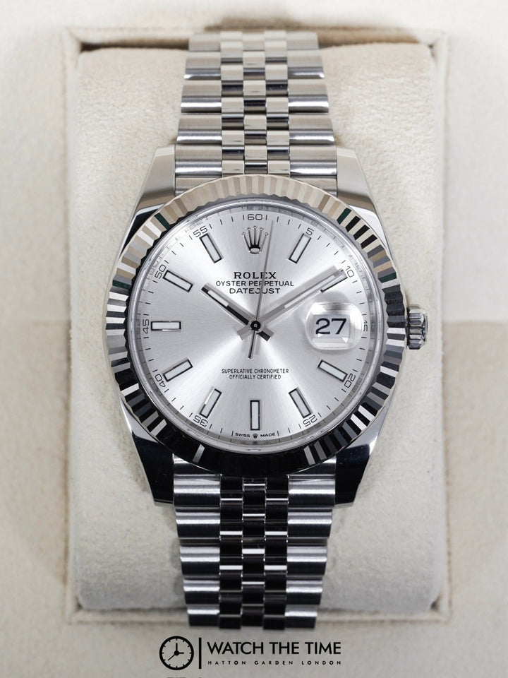 Rolex Datejust 41 126334 Silver Baton Silver Baton - 2023