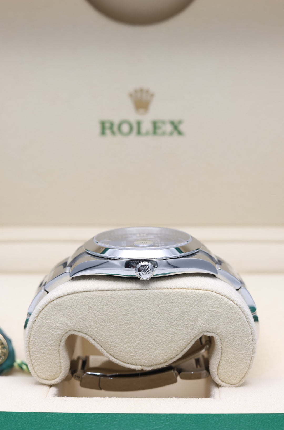 Rolex Datejust Azzurro Blue Roman Numeral Stainless Steel 41mm - 126300