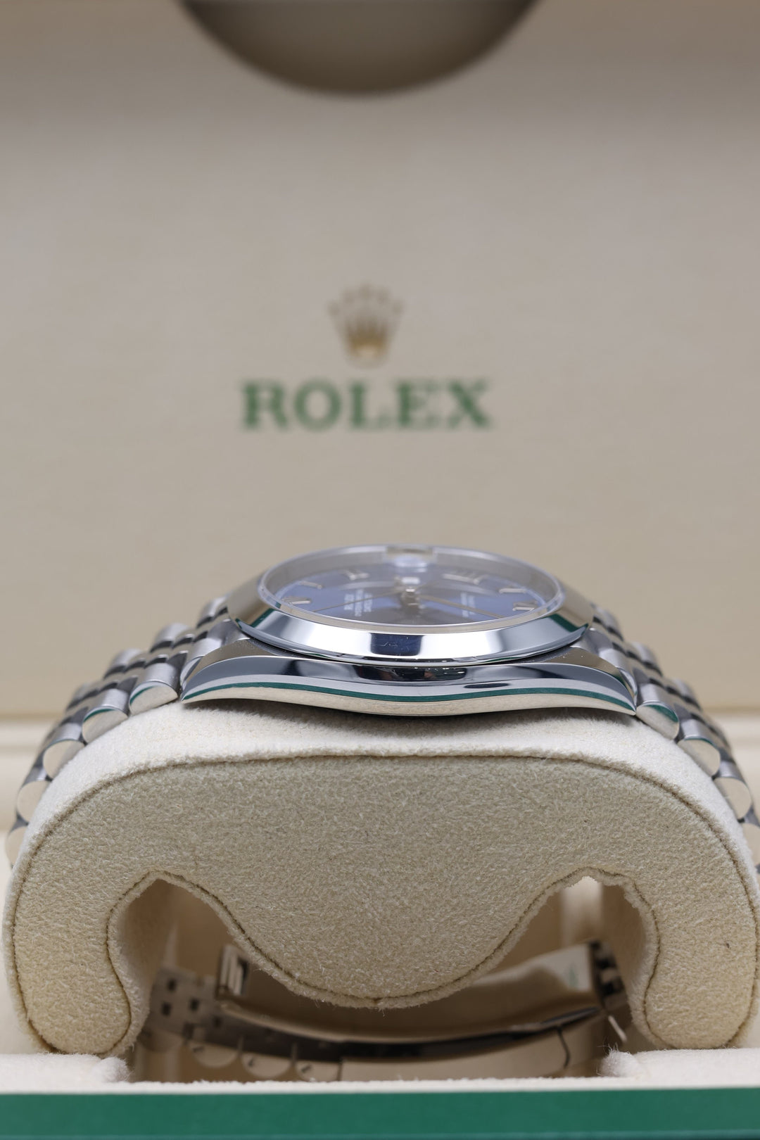 Rolex Datejust Azzurro Blue Stainless Steel 41mm - 126300