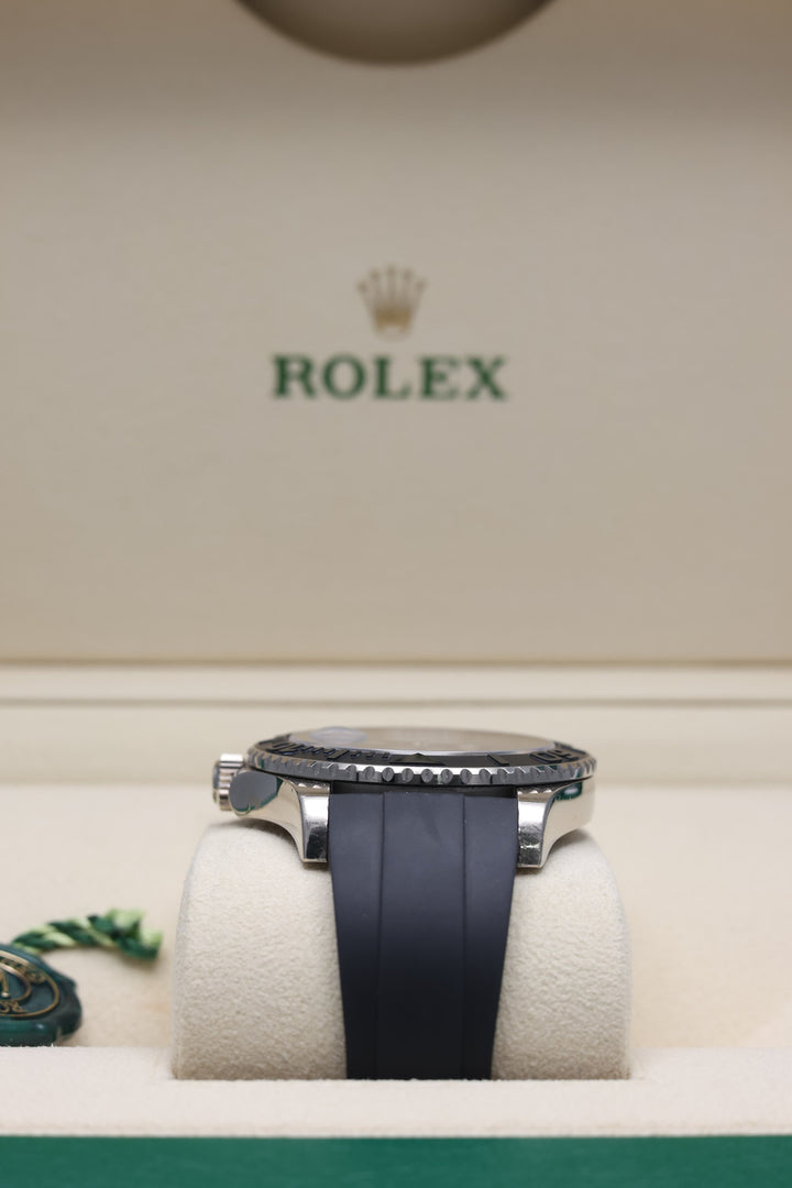 Rolex Yacht Master Black White Gold Oysterflex 42mm - 226659