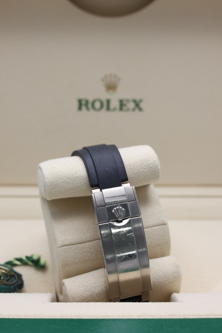 Rolex Yacht Master Black White Gold Oysterflex 42mm - 226659