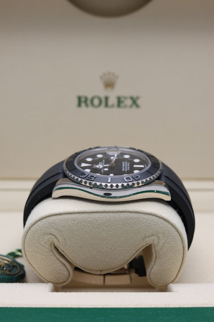 Rolex Yacht Master Black White Gold Oysterflex 42mm - 226659