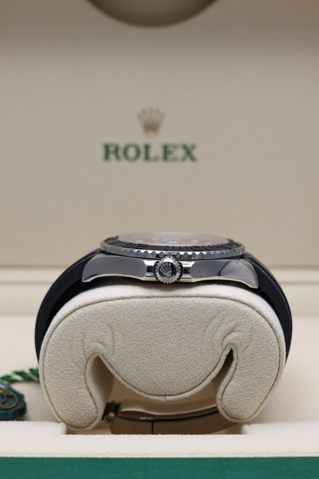 Rolex Yacht Master Black White Gold Oysterflex 42mm - 226659