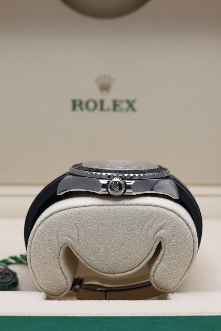Rolex Yacht Master Black White Gold Oysterflex 42mm - 226659
