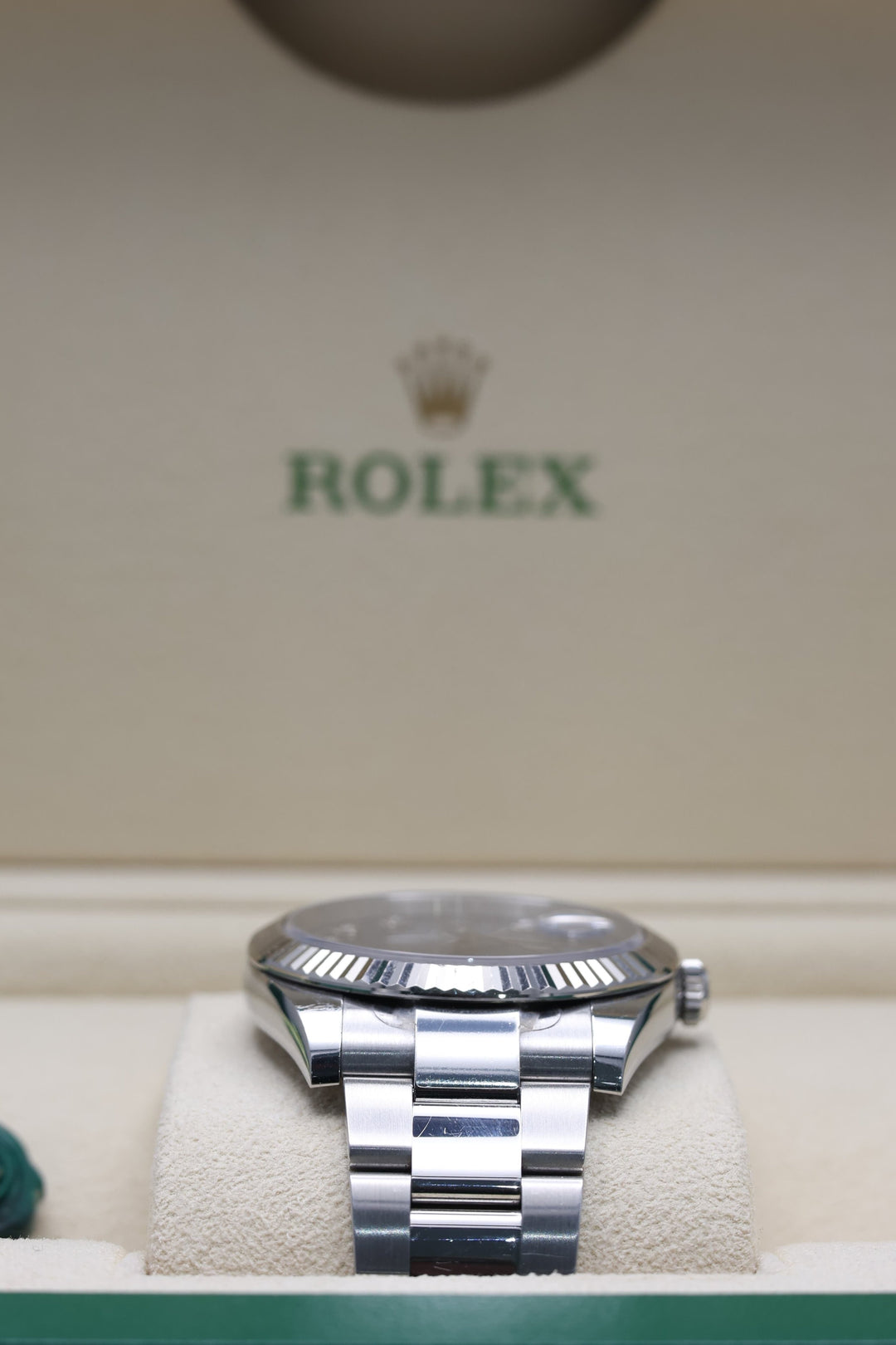 A ACTUAL Rolex Datejust Blue Diamond Stainless Steel 41mm - 126334