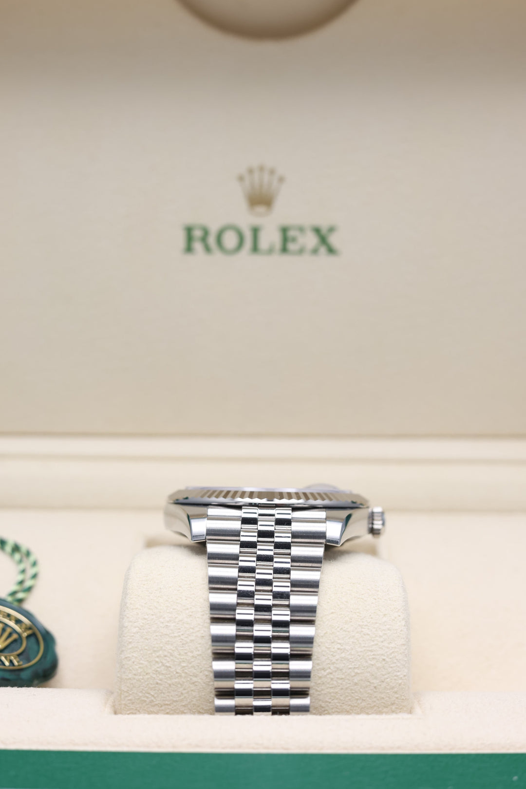 Rolex Datejust Blue Motif Stainless Steel 41mm - 126334