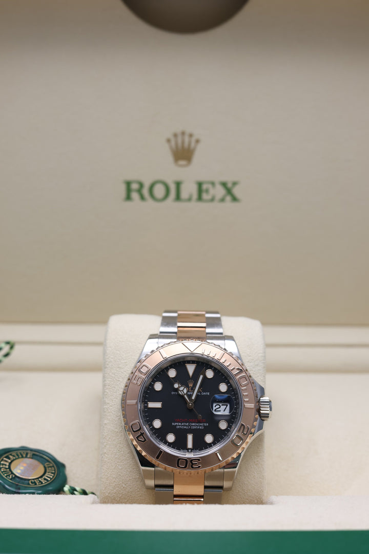 Rolex Yacht Master Charcoal Stainless Steel & Everose Gold 40mm - 126621