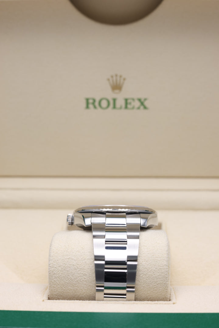 Rolex Datejust Green Motif Stainless Steel 41mm - 126334