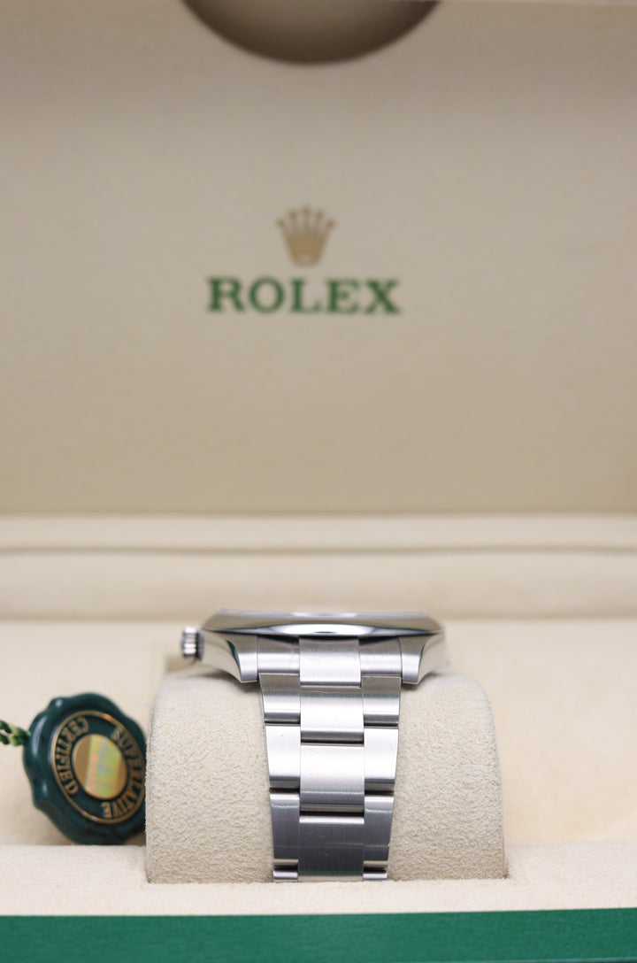 Rolex Oyster Perpetual Green Stainless Steel 41mm - 124300