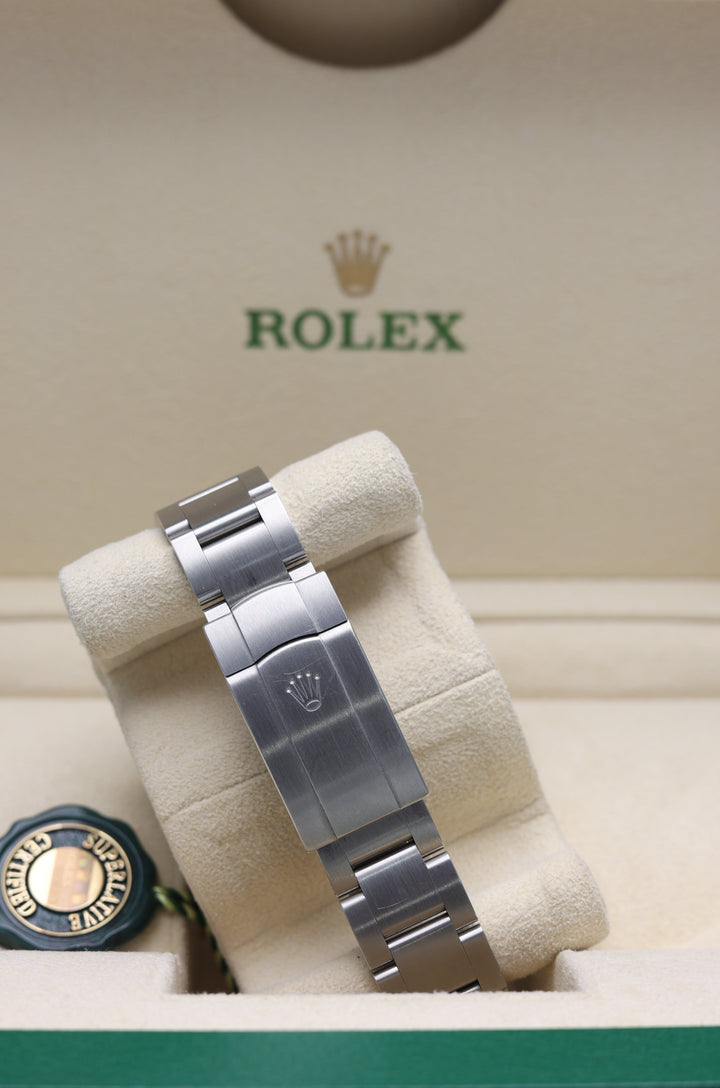 Rolex Oyster Perpetual Green Stainless Steel 41mm - 124300