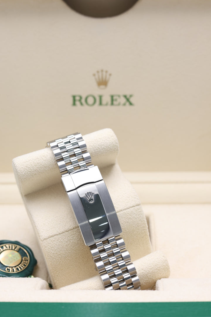 Rolex Datejust Green Palm Stainless Steel 36mm - 126200