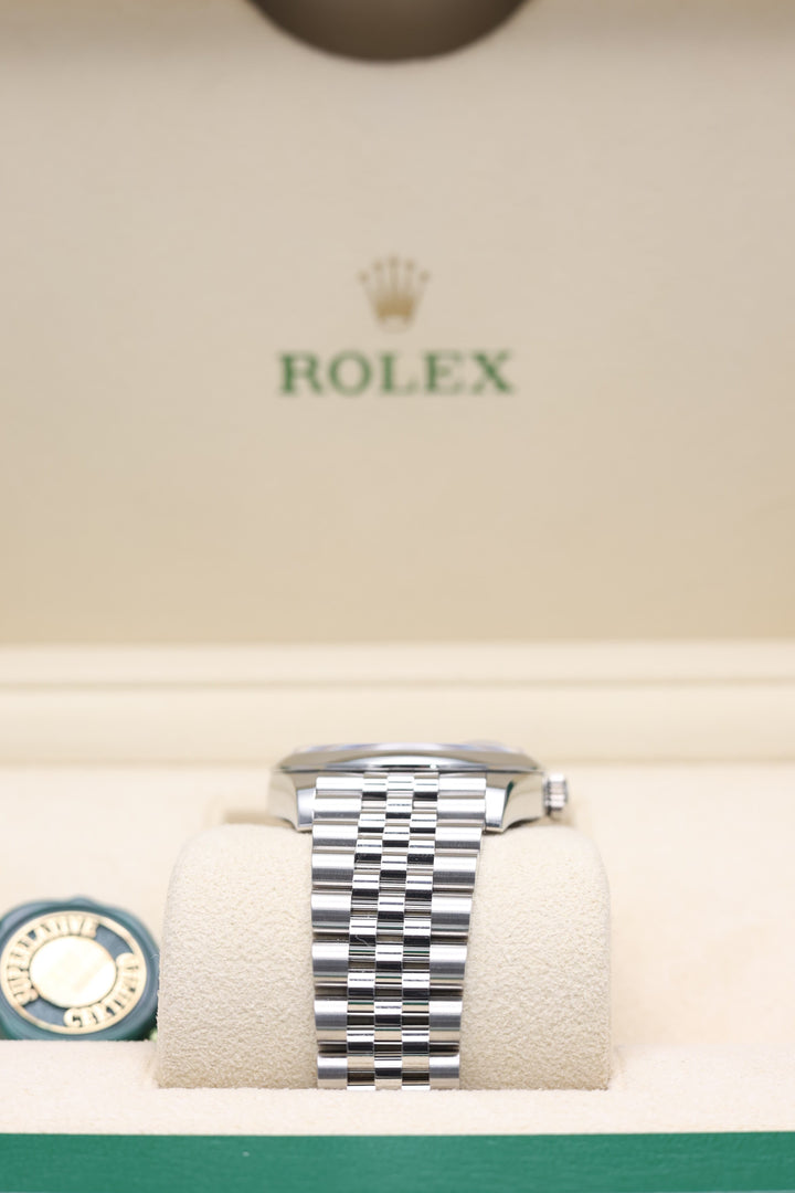 Rolex Datejust Green Palm Stainless Steel 36mm - 126200