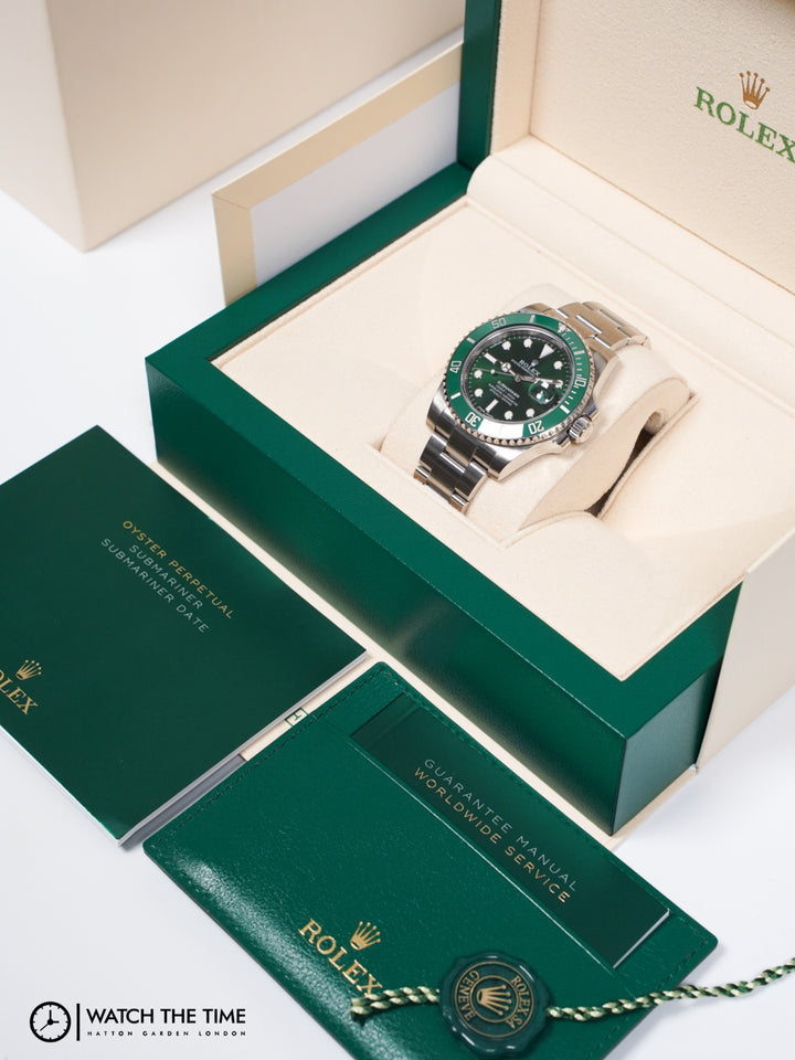 Rolex Submariner Date 116610LV 40mm Green Hulk Stainless Steel - 2014