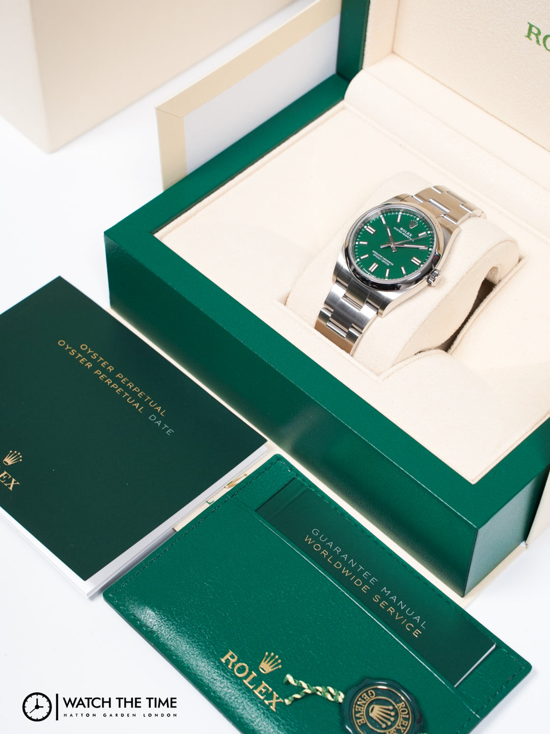 Rolex Oyster Perpetual 36 126000 Green Stainless Steel - 2023