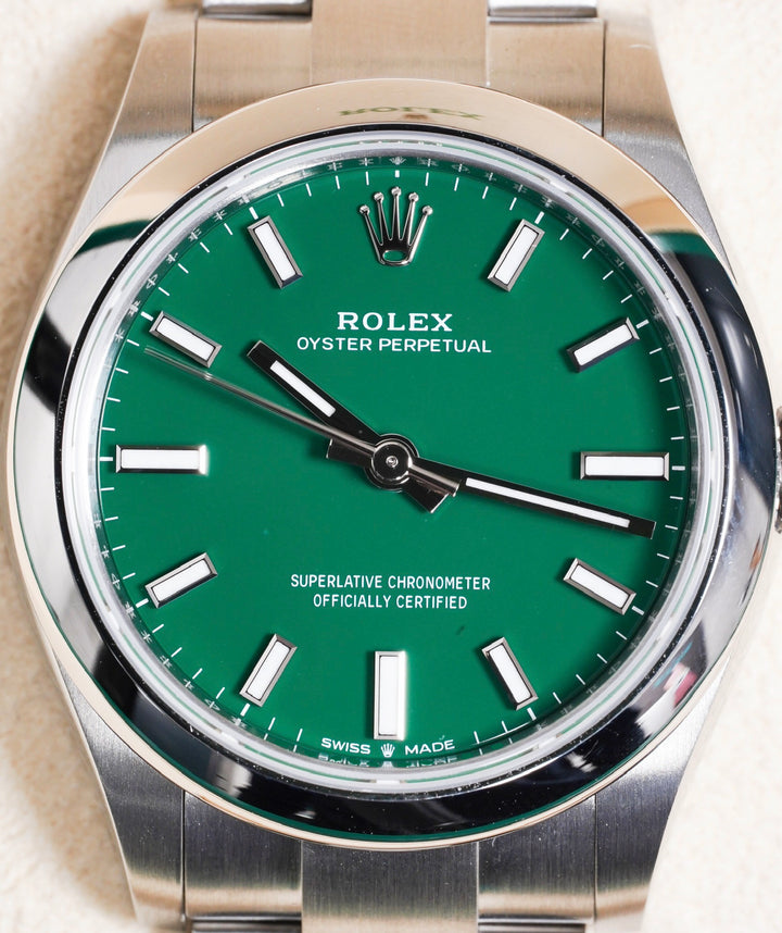 Rolex Oyster Perpetual 31 277200 Green Stainless Steel - 2025