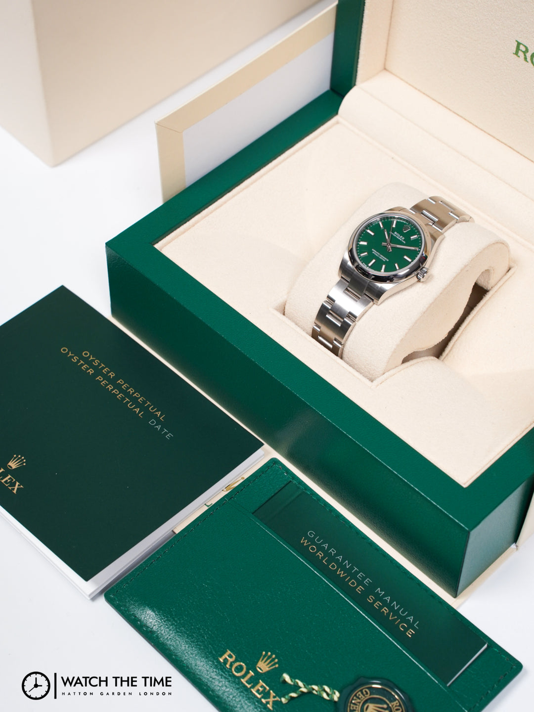 Rolex Oyster Perpetual 31 277200 Green Stainless Steel - 2025