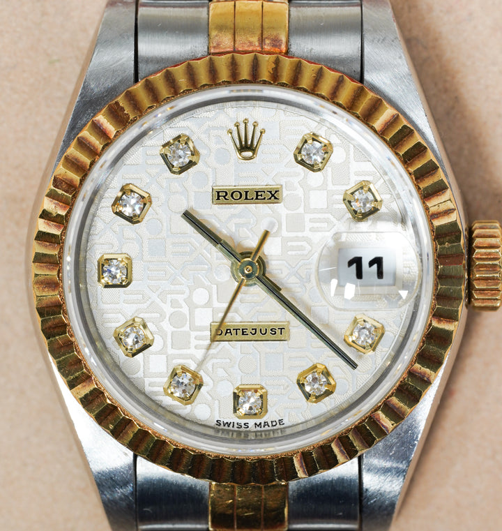 Rolex Datejust 26 69173 Jubilee Diamond Yellow Gold & Steel - 1996