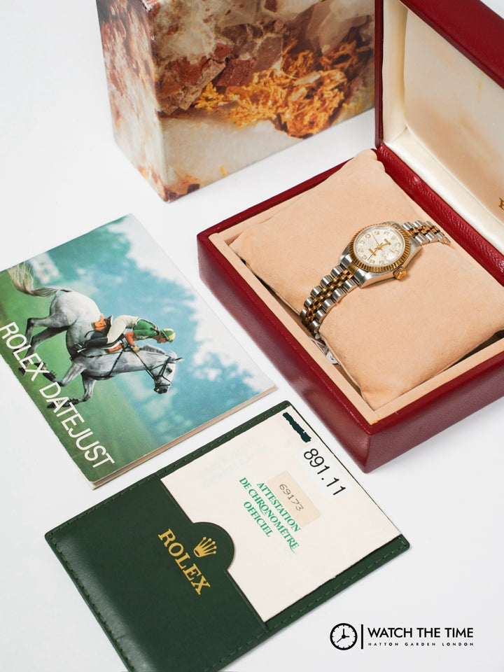 Rolex Datejust 26 69173 Jubilee Diamond Yellow Gold & Steel - 1996